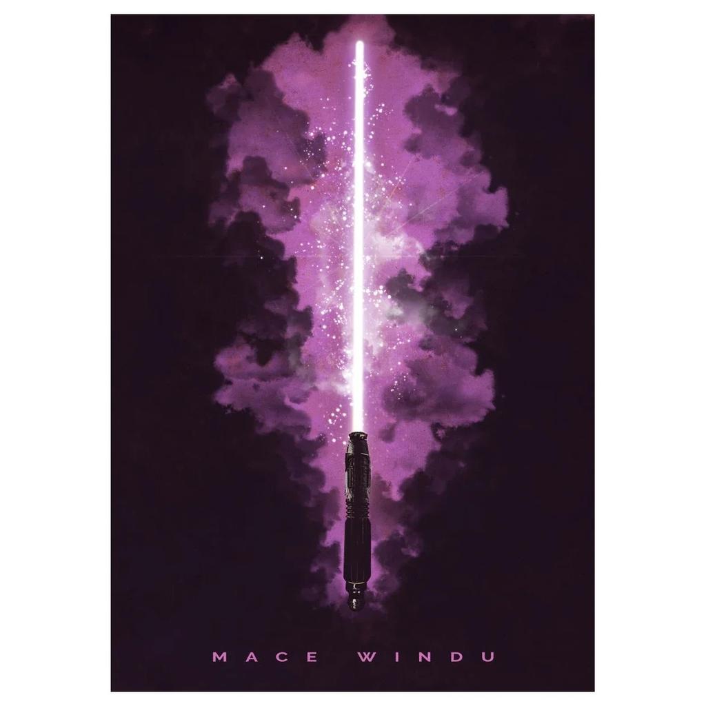 Постер к фильму Звёздные войны Домашнее украшение Световой меч Холст Принт Картина Настенное искусство Картины для декора игровой комнаты Cuadros