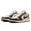 Jordan Air Jordan 1 Винтажные Баскетбольные Кроссовки Мужские Низкие Бежевый/Черный HQ3437-101(Команда56-)