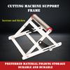 Metal Cutting Machine Material Support Stand Foldable Portable Support Rack Cutting Machine Attachment