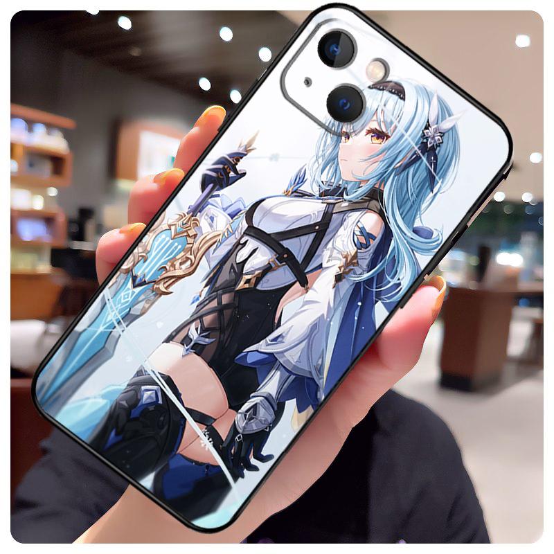 Чехол Genshin Impact Eula для iPhone 17 Pro Max 15 14 13 11 12 16 Pro Max mini 15 16 Plus 16e 17 Air Чехол для телефона