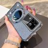Для VIVO S16 S17 S18 Роскошный блестящий гальванический чехол для телефона с зеркалом для макияжа Для VIVO S17 Магнитная противоударная бамперная накладка Для VIVO S18