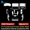 Для Toyota Land Cruiser 2022 2023 Невидимая внутренняя TPU пленка Защитный слой Устойчивая к царапинам Автомобильные аксессуары для модификации
