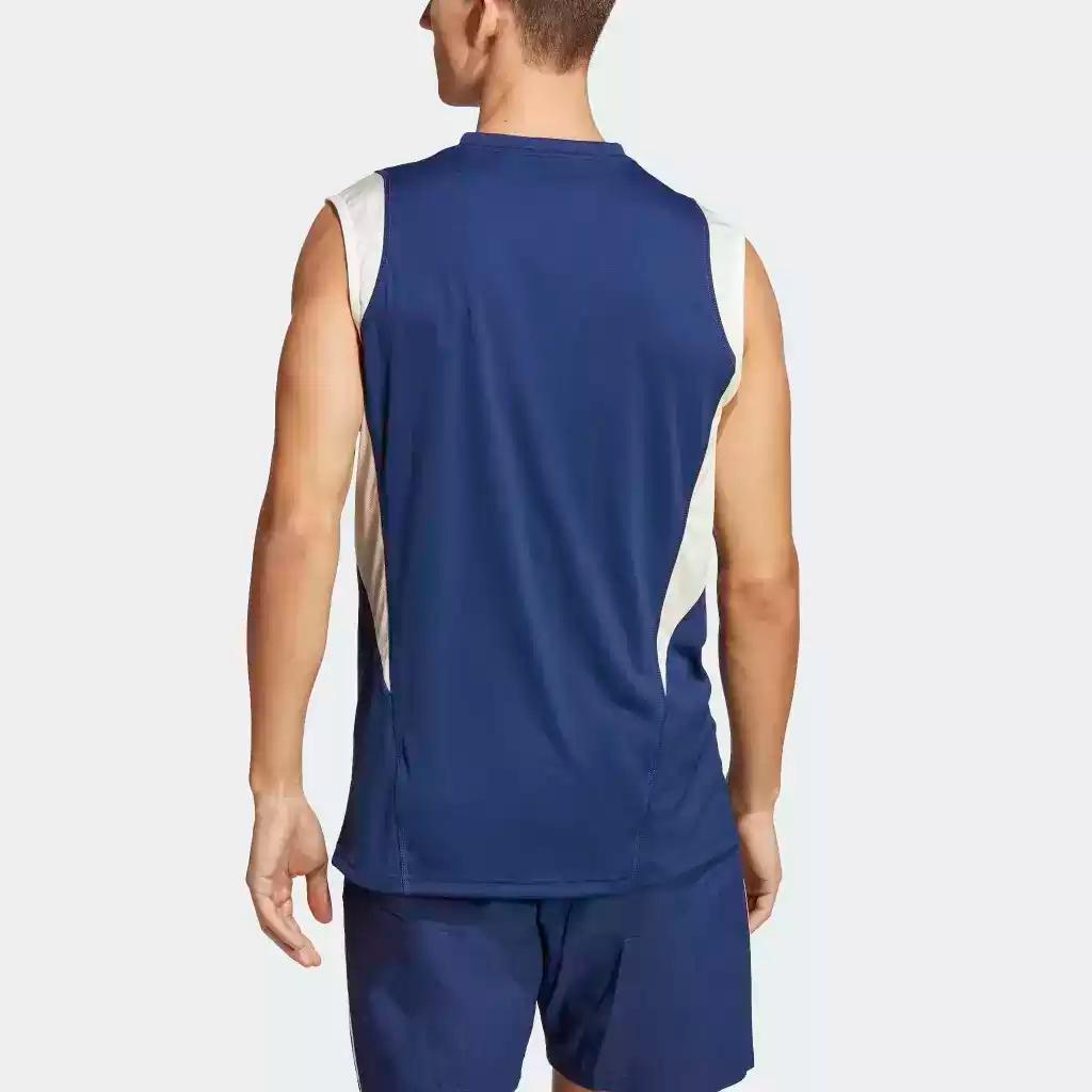 Adidas Удобная тренировочная футбольная майка-пуловер сборной Италии унисекс синяя HS9843