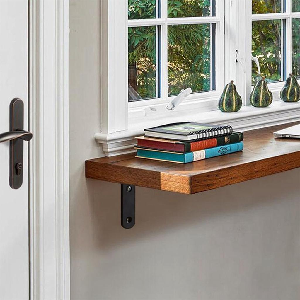 4/8 шт. 90-градусные кронштейны для полок, прочный металлический угловой кронштейн для рабочего пространства стола, декоративный угловой кронштейн для соединения