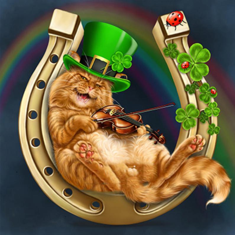 5D DIY Алмазная картина Кошка Наборы для вышивки крестом Алмазная вышивка Животное Рукоделие Мозаика Полный квадрат Декор для дома