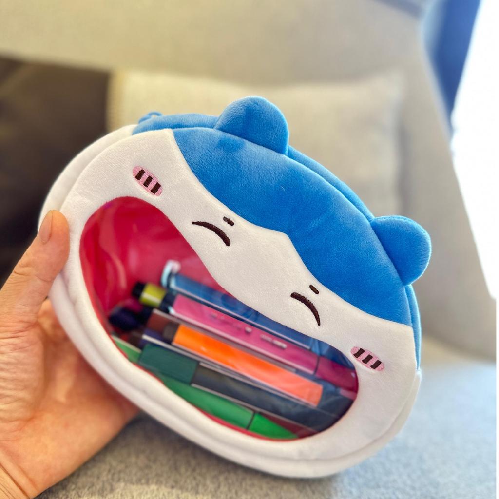 Плюшевая пенал-косметичка Chiikawa Мультяшный Усаги Хати Дзи'и - Милый, Большой Объем Хранения