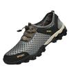 2024 Korean Style Men's Breathable Mesh Hiking & Running Shoes - Fashionable Summer Wading Sneakers