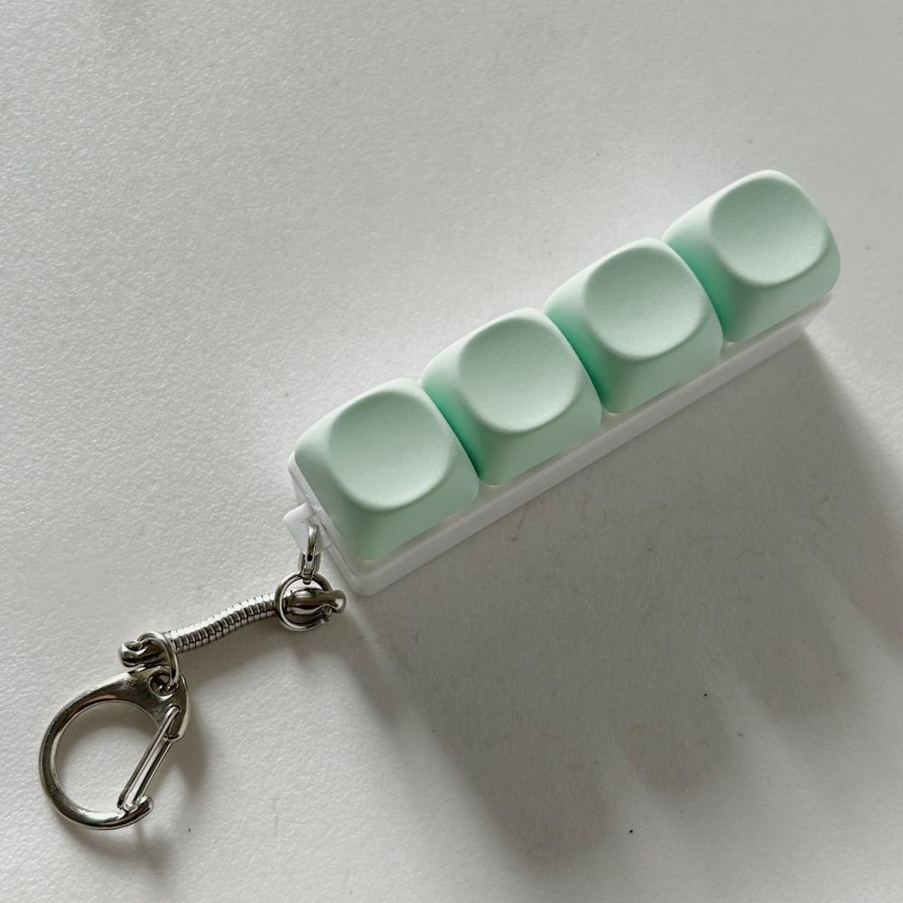 Keycap Fidget Keychain DIY Keyboard Pinch Toy New Finger Keyboard Cap  Adult