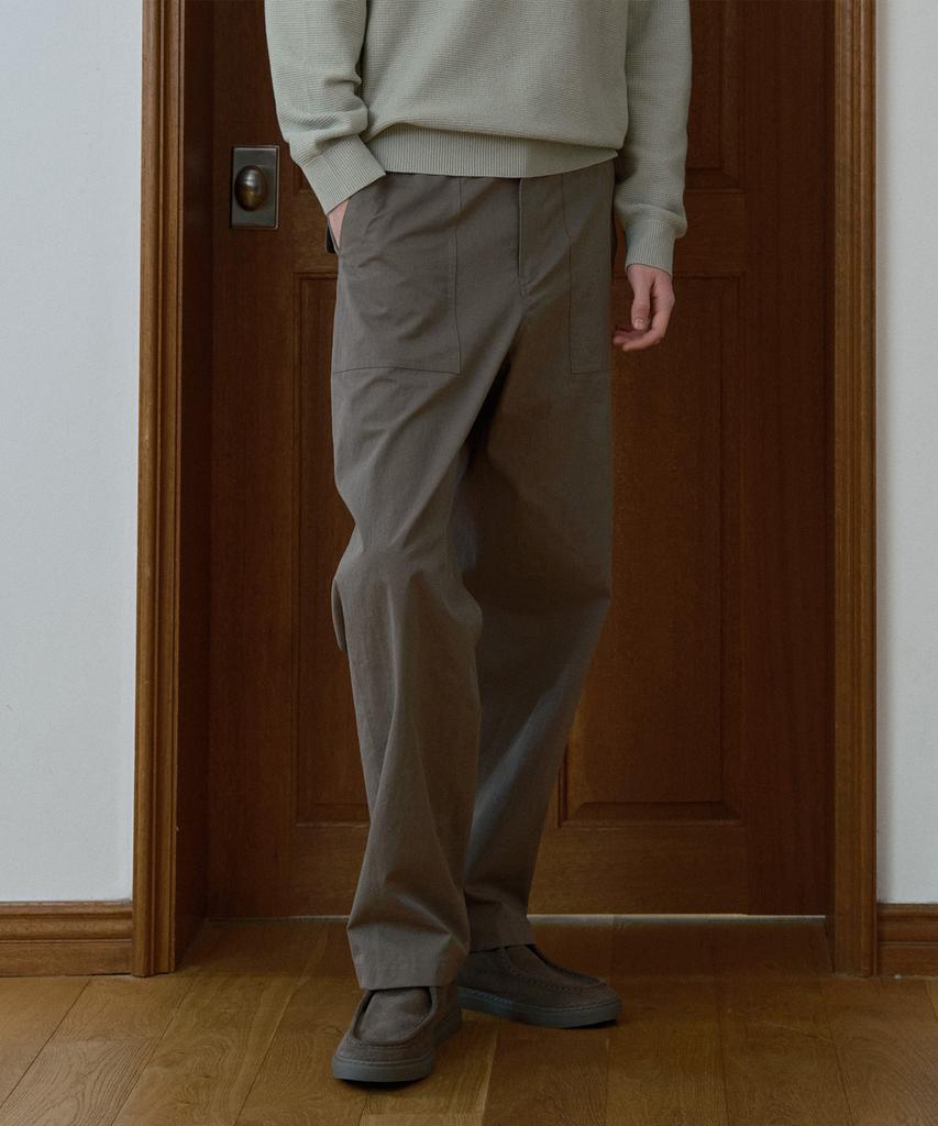 MINDBRIDGE [Couture] Регулируемые полуширокие брюки-карго - 4 цвета (Тип А)