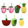 Watermelon Lemon Water Bottle Cartoon Fruit Drinkware Lovely Fruit Cup  Summer