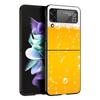 Летний чехол для телефона с пузырьками в виде алкоголя для Samsung Galaxy Z Flip 3 4 5, складной чехол для Samsung Z Flip3 Flip4, жесткий чехол-бампер из ПК