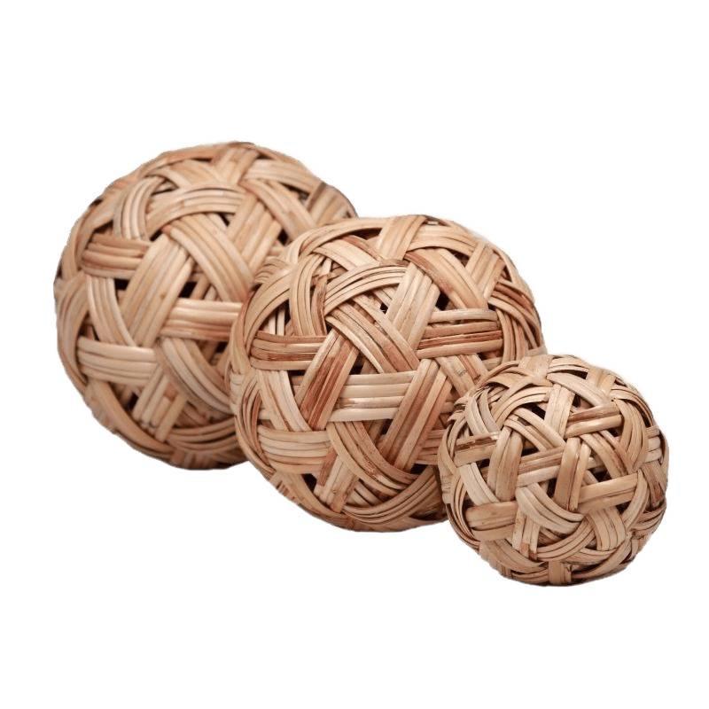 Мяч Сепак Такрав из бамбука ручной работы для китайского Нового года и традиций Куджу