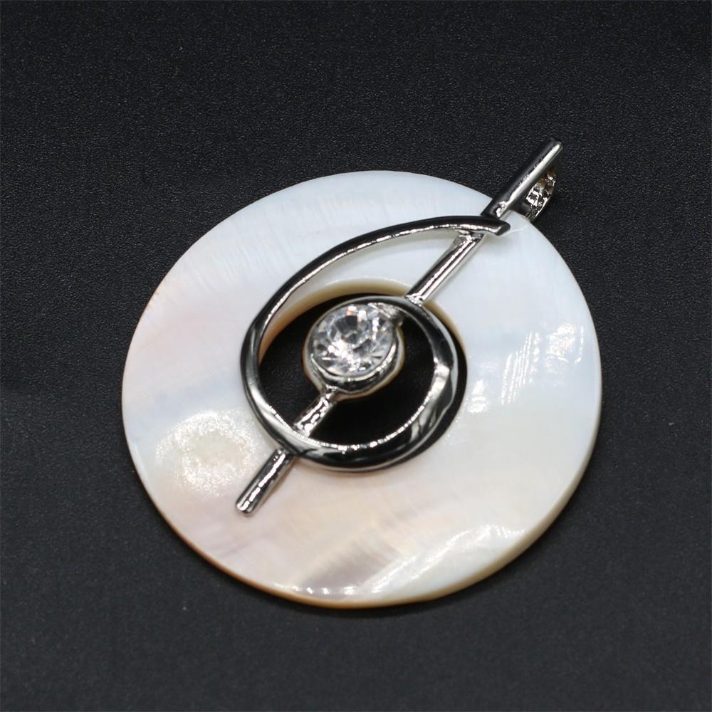 Сувениры ко Дню матери Подвеска-персонаж Ожерелье-подвеска из натуральной ракушки Для изготовления ювелирных изделий DIY Аксессуар для ожерелья и браслета