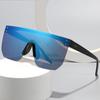 Frameless Glasses Integrated Goggles Cycling Sunglasses UV-proof Fashion Versatile Style for Men and Women 9399