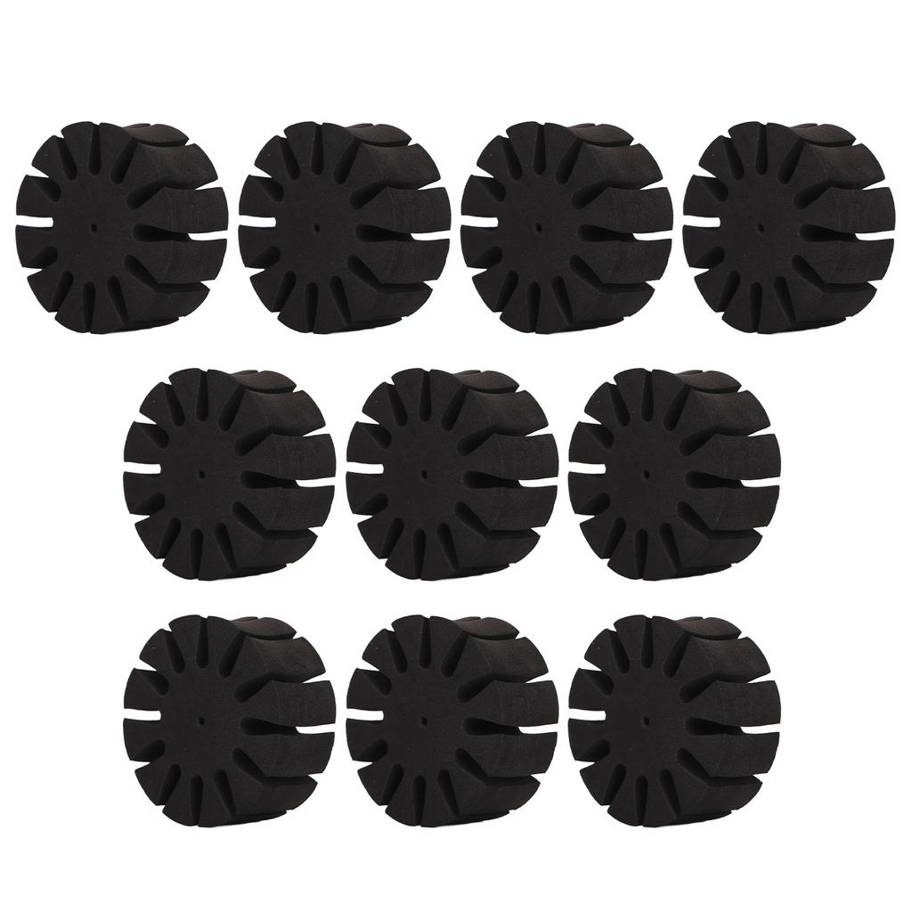 10 шт. Круглая стойка для стрел PE Разделитель для стрел Держатель Черный Прочный Аксессуар для стрельбы из лука для улицы