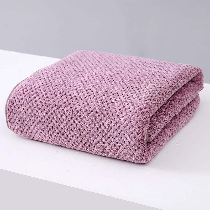 Утолщенное коралловое бархатное полотенце для лица высокой плотности + набор банных полотенец, мягкий абсорбент, удобный подарок, домашний текстиль, принадлежности для ванной комнаты