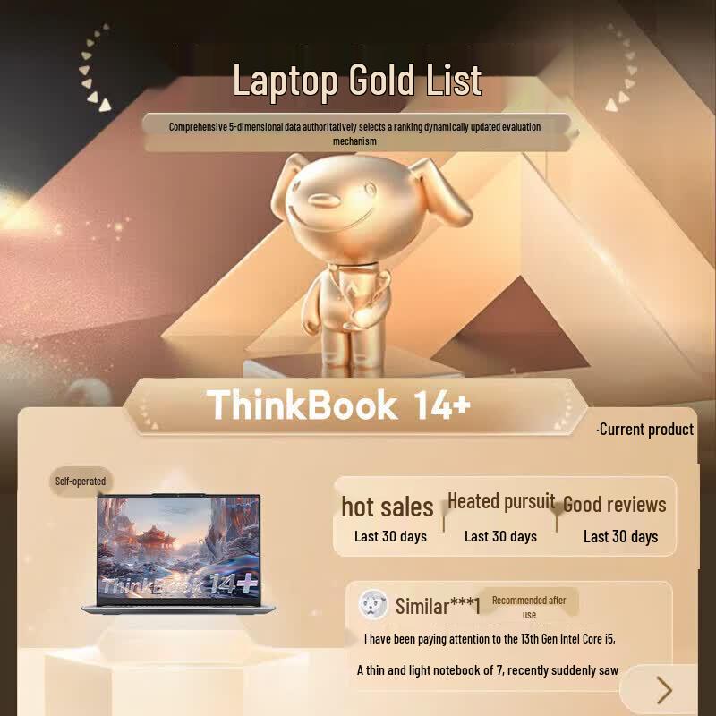 Lenovo ThinkBook 14+ G6 Business Laptop (CN version)