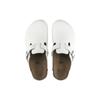 Birkenstock Бостонская сандалия с мягкой стелькой Белые кроссовки унисекс 0060134