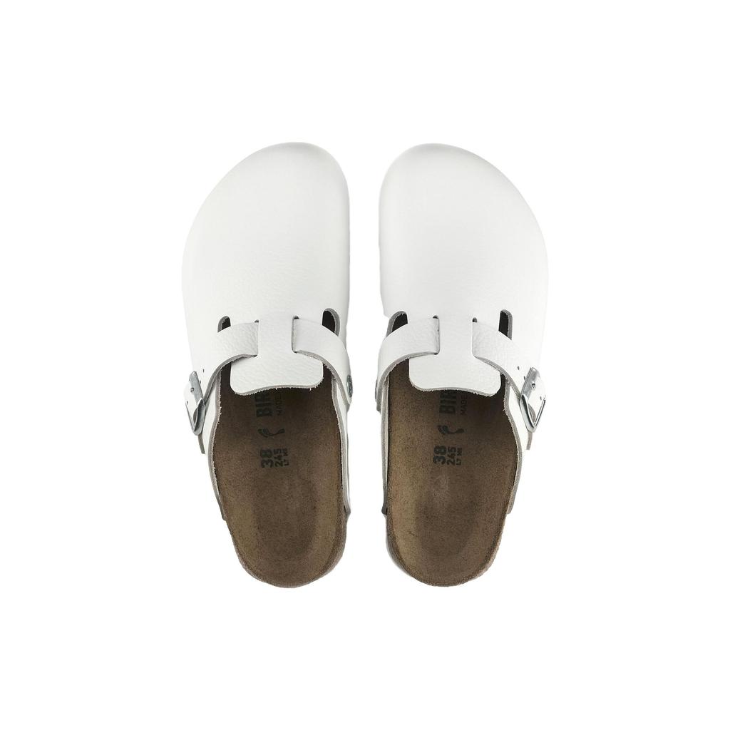 Birkenstock Бостонская сандалия с мягкой стелькой Белые кроссовки унисекс 0060134