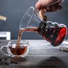 Стеклянный ручной кофейник для заваривания sharing pot домашний с деревянной ручкой кофейная чашка