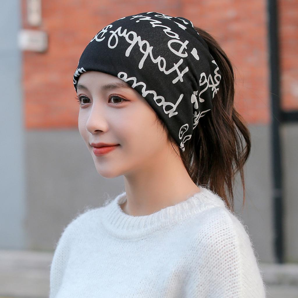 Women's Warm -use Pullover Sports Hat Casual Ear Cap