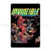 invincible best comic Invincible Manga Style Metal Sign Vintage designer Garage Personalized Living Room Tin Sign Poster