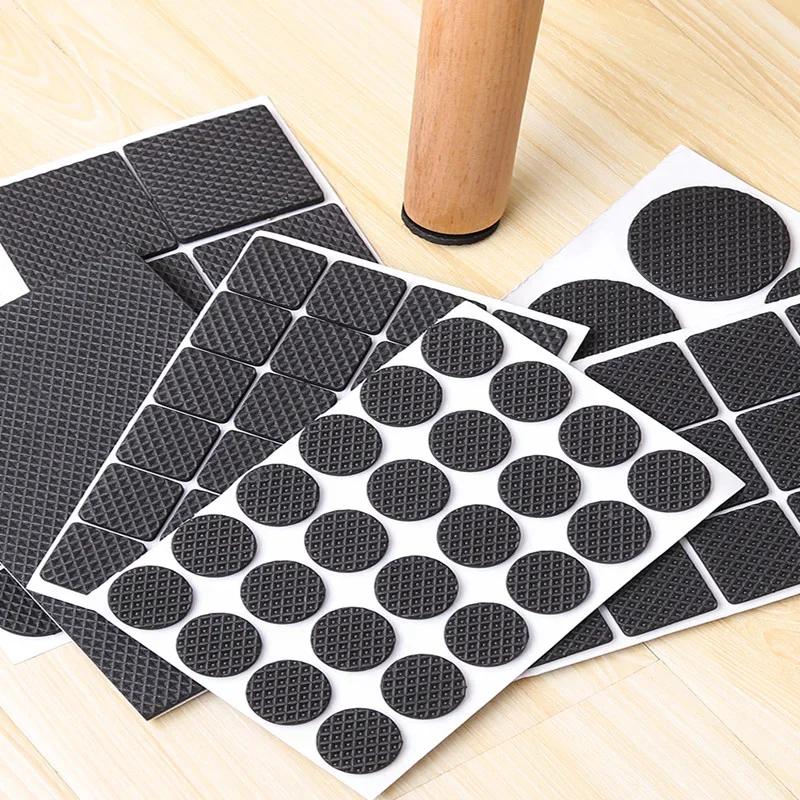 Самоклеящиеся защитные накладки на ножки мебели, накладки на ножки стульев, противоскользящие, устойчивые к царапинам, самодельные защитные накладки на пол для ножек мебели