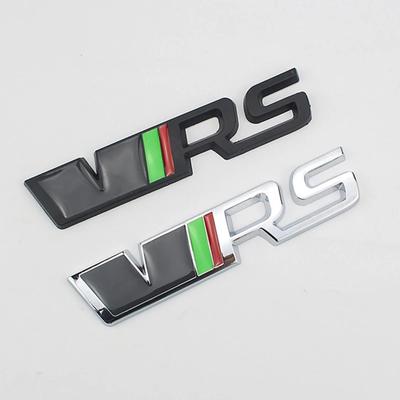 3D металлические наклейки на автомобиль VRS, эмблема, значок для VRS Octavia Kamiq Kodiaq Karoq Favorit Superb Fabia Rapid, аксессуары
