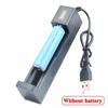 Зарядное устройство для аккумуляторов 1 слот 18650 USB Универсальное Умное Быстрое Зарядное устройство для перезаряжаемых литиевых аккумуляторов Для 14500 16650 14650 18500