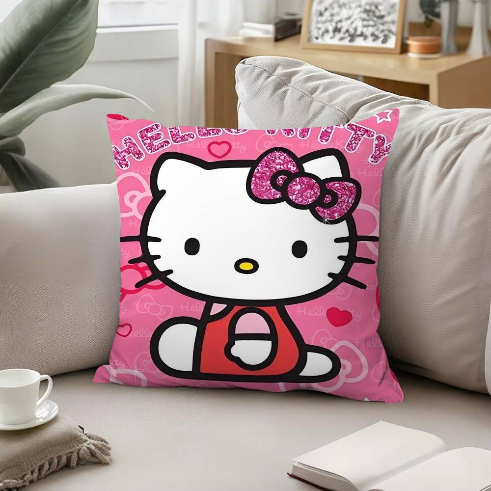 HelloS-K-Kitty Наволочка С Рисунком Наволочка Для Гостиной Подушки На Диван И Декора Спальни