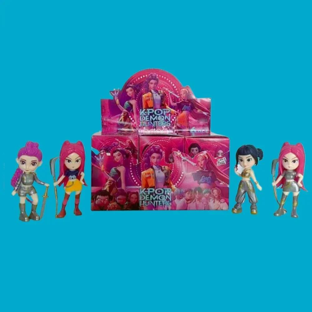 9:9 TOPTOY Anime KPop Devil Hunter Doll Vinyl Toy Rumi Mira Zoi Character Vinyl Mask Blind Box Ornament Toy Birthday Gift