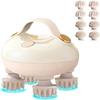 Red Light 12-Claw Scalp Massager for Hair Growth & Relaxation
