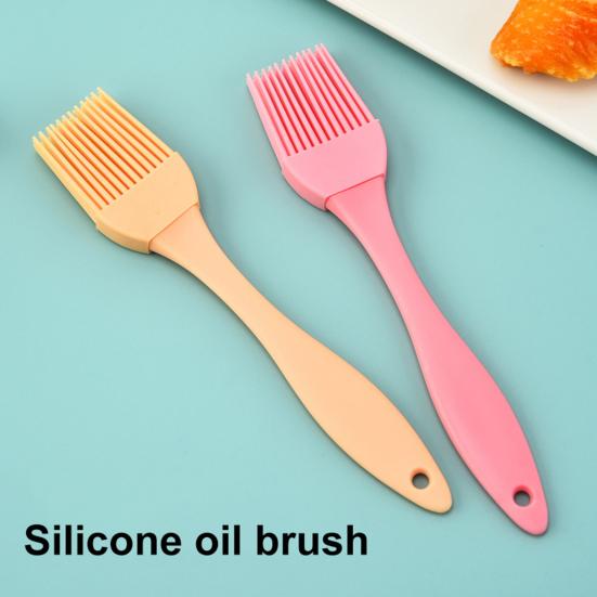 Силиконовые кухонные щетки для наметки, набор из 2 предметов, масляные щетки высокой прочности, принадлежности для гриля и выпечки