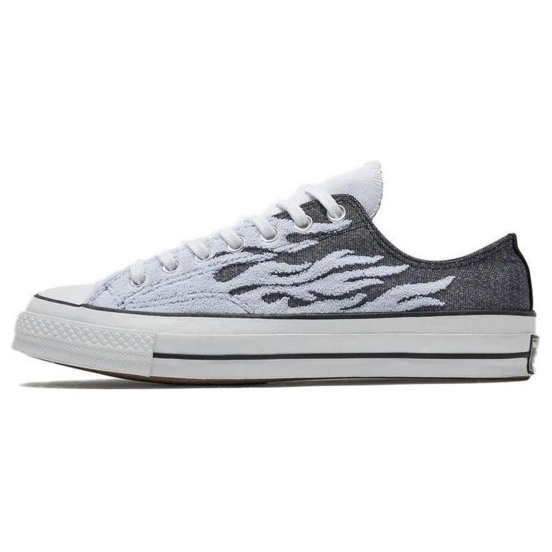 Converse Archive Flames Chuck 1970-х Низкие 'Черный Серый' 166713C