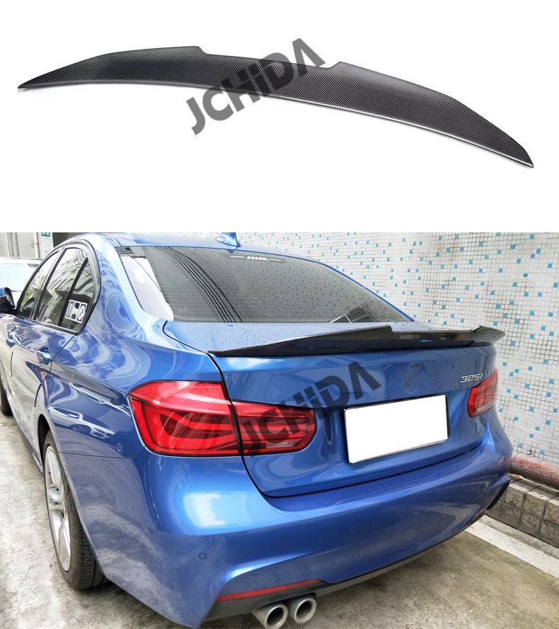 Задний спойлер-крыло BMW 3 серии F30/F35 в стиле PSM из углеродного волокна