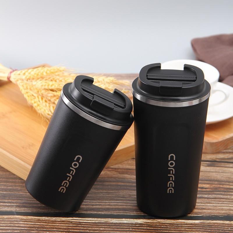 Second-Generation Coffee Cup 304 Stainless Steel Thermos Cup Vacuum Thermos Cup Outdoor Car Water Cup