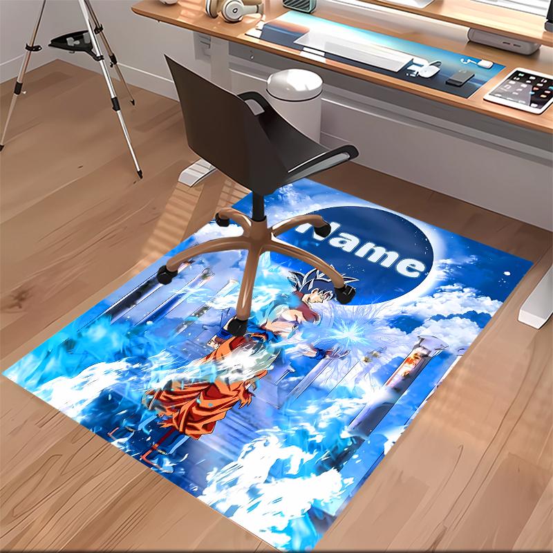 Custom personalization Dragon Ball Print Area Rug - Soft, Washable Non-Slip Indoor Mat,Living Room,Home&Office Decorative Rug