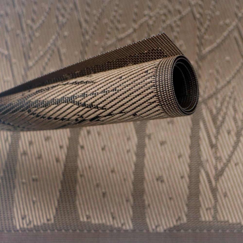 Washable Woven Placemats Tree Theme Non-slip Table Mats For Kitchen Dining Set of 6 Blue Tree/coffee Tree/silver Tree