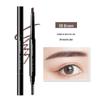 Jianmei Chuangyan Dual-Head Triangle Eyebrow Pencil - Ultra-Fine, Waterproof, Sweatproof, Natural, Long-Lasting.