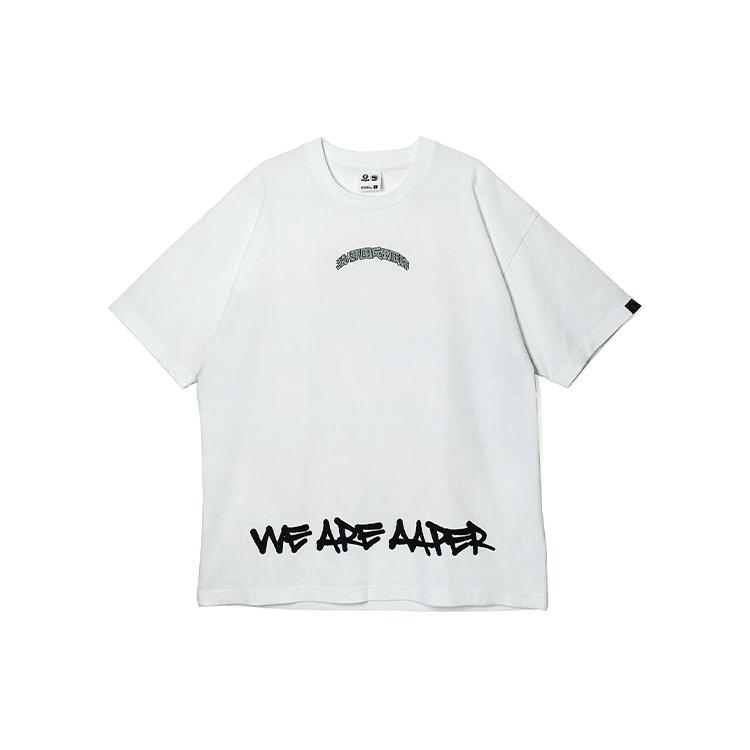 Li Ning x Aape T Shirt Men's White AHSR751-2