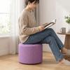 Round Low Stool Portable Foot Stool Casual Rest Sitting Pier  Living Room
