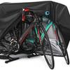 Велосипедный чехол для 2 или 3 велосипедов, уличный водонепроницаемый чехол от дождя, солнца, УФ-излучения, пыле-ветрозащитный с замочной скважиной для горного дорожного электрического велосипеда