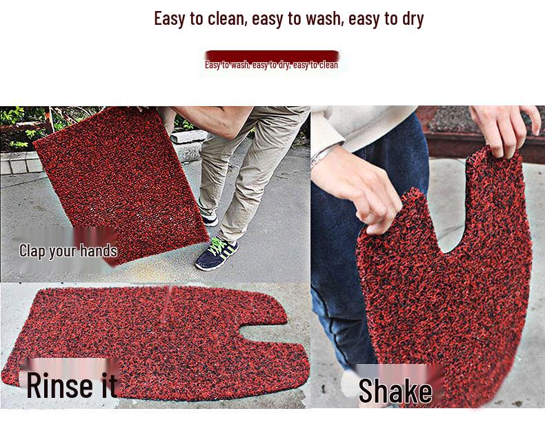 Yadea T12max Electric Scooter Waterproof Anti-slip Coil Foot Mats