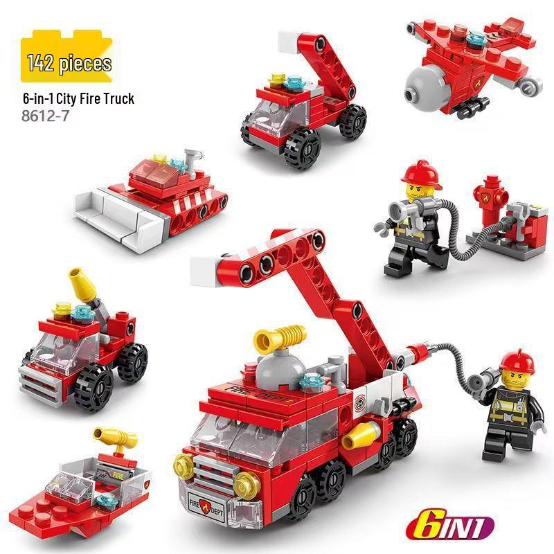 Военно-полицейские машины Lele Brothers, совместимые с кубиками Lego - Образовательная сборная игрушка для детей