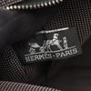 Used HERMES HerlinePM Tote Bag Nylon canvas Gray Used Women