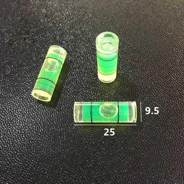 3 шт. Мини пузырьковый спиртовой уровень цилиндрический круглый пузырьковый уровень Bullseye горизонтальный прецизионный измерительный комплект