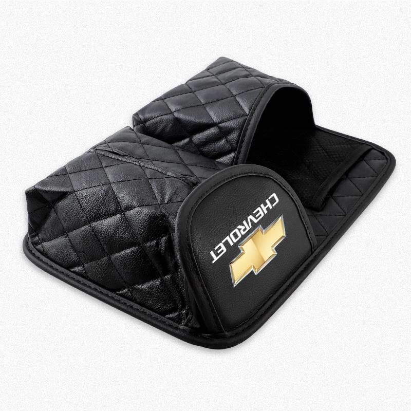 Hanging Car Seat Back Storage Bag Water Cup Tissue Organizer Box For Chevrolet Z71 Aveo Impala Lacetti Malibu Sail SS Cruze SS