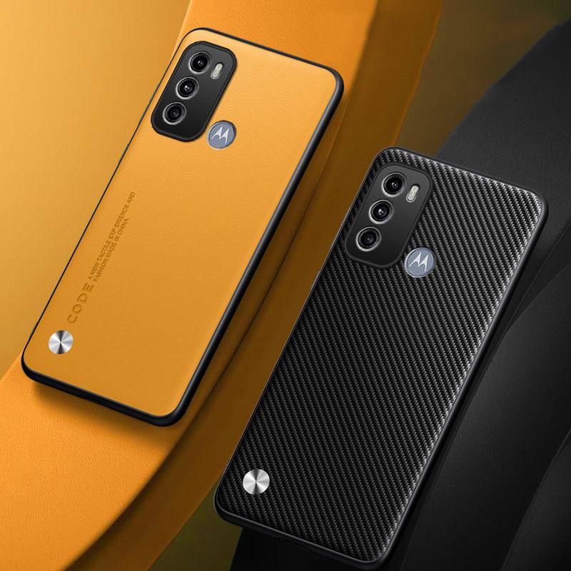 Чехол для Motorola Moto G60 Роскошный чехол для телефона из ПУ кожи для Motorola G60 MotoG60 Задняя крышка Силиконовый Ударопрочный Полная защита