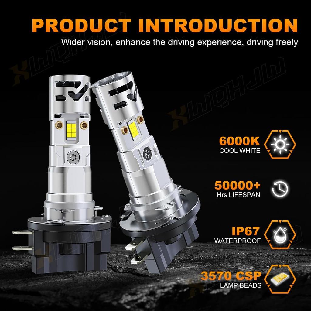 H11B Compatible For Kia Optima Sportage Forte Soul/Hyundai Elantra Santa Fe Sonata Light Bulbs, H11B Low Beam Or Fog Lights, 32000 Lumens 500%