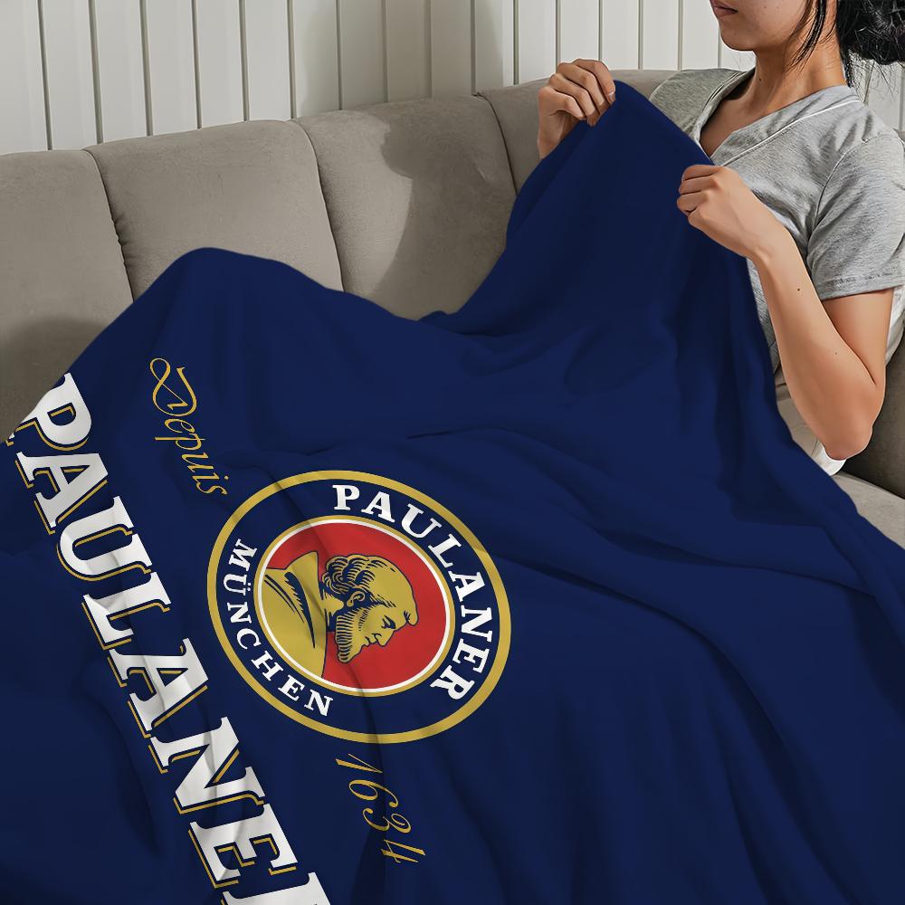 P-Paulaner Munchen Плед Мягкий Плед для Пикника Кровати Дивана Дома Спальни Уютный Теплый Комфортный